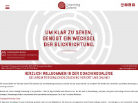 coachinggalerie.at Webseite Vorschau