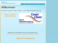 coast-clean.de Webseite Vorschau