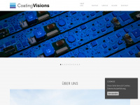 coatingvisions.de Webseite Vorschau