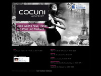 cocuni.at Webseite Vorschau