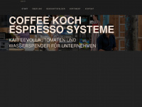 coffee-koch.de Webseite Vorschau