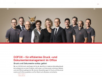 cofox.ch Webseite Vorschau