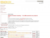 coherencecardiaque.ch Webseite Vorschau