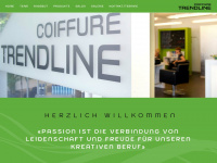 coiffuretrendline.ch Webseite Vorschau