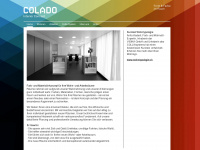 colado.ch Webseite Vorschau