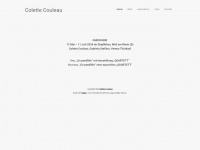 colettecouleau.ch Webseite Vorschau