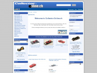 collector-online.ch Webseite Vorschau
