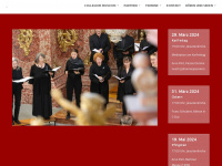 collegiummusicum-luzern.ch Webseite Vorschau