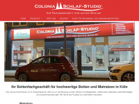colonia-schlaf-studio.de Webseite Vorschau
