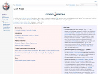 freeorion.org Webseite Vorschau