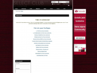 selectclub.de Webseite Vorschau