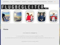 flugbegleiter.net Webseite Vorschau