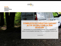 combustech.ch Webseite Vorschau