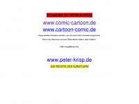 comic-cartoon.de Webseite Vorschau