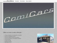 comicars.ch Webseite Vorschau