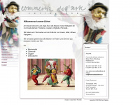commediadellarte.ch Webseite Vorschau