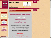 commloire.de Webseite Vorschau
