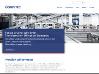 competec.ch Webseite Vorschau