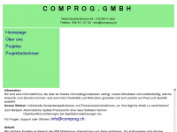 comprog.ch Webseite Vorschau