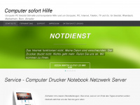 computer-sofort-hilfe.de Webseite Vorschau