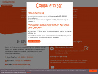 computercrash.de Webseite Vorschau