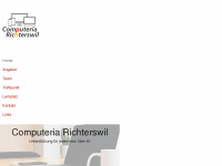 computeria-richterswil.ch Webseite Vorschau