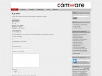 comware.ch Webseite Vorschau