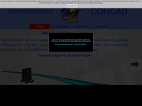 concad.de Webseite Vorschau