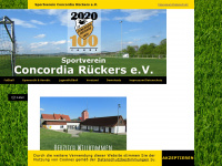 concordia-rueckers.de Webseite Vorschau