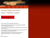 concours-fuerstenfeld.de Webseite Vorschau