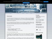 confidence-ms.de Webseite Vorschau