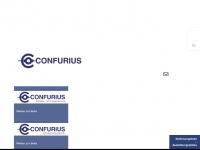confurius.de Webseite Vorschau