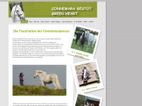 connemaraponys.at Webseite Vorschau