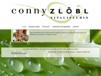 conny-zloebl.at Webseite Vorschau