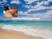 connys-massage-insel.de Webseite Vorschau