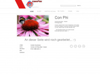 conphi.ch Webseite Vorschau