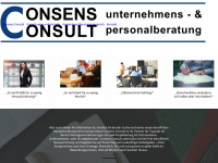 consens-consult.de Webseite Vorschau