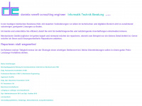 consulting-engineer.ch Webseite Vorschau