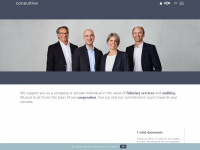 consultive.ch Webseite Vorschau