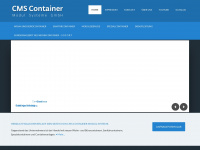 container-cms.de Webseite Vorschau