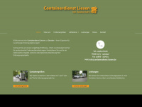 containerdienst-liesen.de Webseite Vorschau