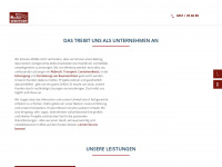 containerdienst-wentorp.de Webseite Vorschau
