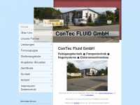 contec-fluid.de Webseite Vorschau
