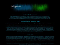 indigo-arts.de Webseite Vorschau