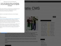 gratis-cms.com Webseite Vorschau