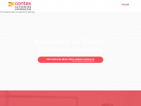 contex.de Webseite Vorschau