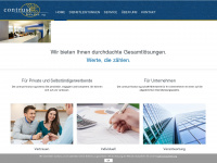 contrustfinance.ch Webseite Vorschau