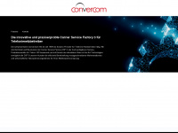 convercom.ch Webseite Vorschau