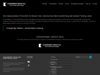 convergentgroup.de Webseite Vorschau