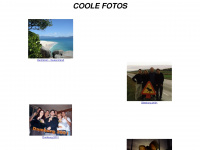 coolefotos.de Webseite Vorschau